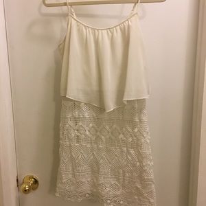 White lace American Eagle dress